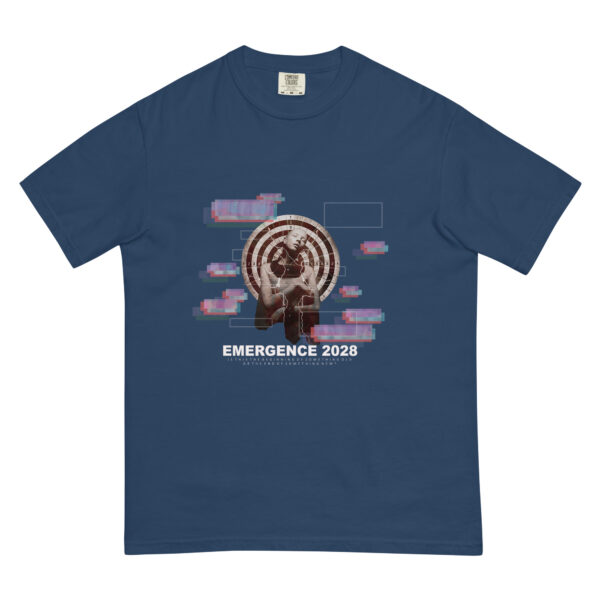 Emergence 2028 Cyberpunk Bullseye unisex t-shirt